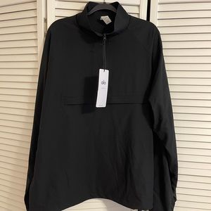 Alo Touchline Water Resistant Anorak, Black